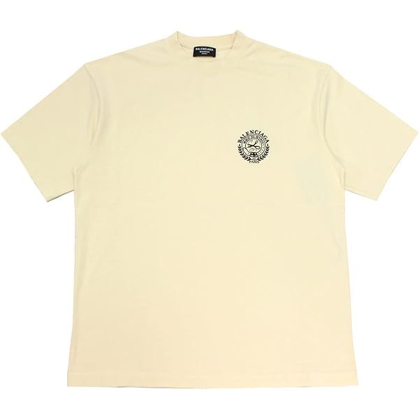 balenciaga ロゴ Tシャツ XL ベージュ Amazon | (バレンシアガ)BALENCIAGA WARDROBE UNISEX ロゴ